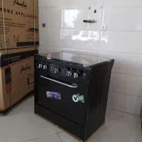 اجاق گاز طرح فر ۵ شعله با ضمانت|اجاق گاز و لوازم برقی پخت‌وپز|قم, شهرک فاطمیه|دیوار