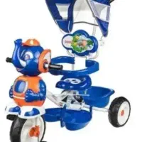 سه چرخه موزیکال دامبو رنگ آبی نفتی