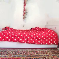 ست تخت کمد و میز|تخت و سرویس خواب|دوگنبدان, |دیوار