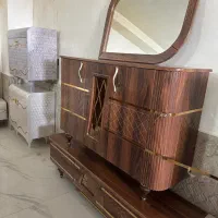 اینه کنسول و میز tv اینه خور|بوفه، ویترین، کنسول|زنجان, |دیوار