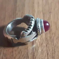 انگشتر یاقوت مرغی ممی سعادت و رکاب علیرضا|جواهرات|فردیس, شهرک ناز|دیوار