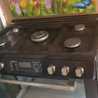 اجاق گاز فر دار پنج شعله  ایمن گاز