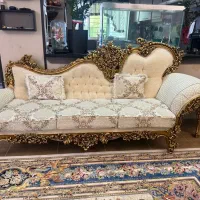 فروش سرویس چوب و یک جفت لوستر. جاکفشی