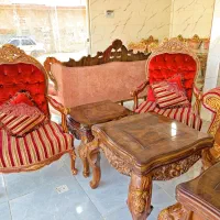 مبل 8 نفره عربی بسیار زیبا و لاکچری