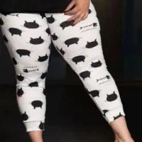 شلوارزنانه راحتی خونگی گیاهی نخ پنبه(مارال ساپورت)