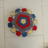 کوسن دست بافت|رختخواب، بالش، پتو|سربیشه, |دیوار