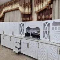 کابینت با دستگیره طلایی کد257882جدید|مصالح و تجهیزات ساختمان|لاهیجان, آهندان|دیوار
