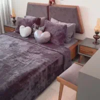 سرویس خواب تمام چوب درجه یک در حد نو