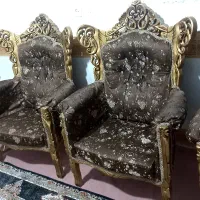 مبل سلطنتی 9نفره|مبلمان خانگی و میز عسلی|کرمانشاه, |دیوار