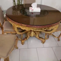 مبل کلاسیک همراه ست ناهار خوری ۴ نفره|مبلمان خانگی و میز عسلی|تهران, باشگاه نفت|دیوار
