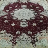 دوتخته فرش ماشینی قرمزوسفید سالم فروشی زیر قیمت|فرش|تهران, اتحاد|دیوار