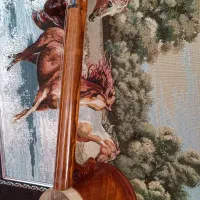 کمانچه پشت باز|سازهای سنتی|کرمانشاه, |دیوار