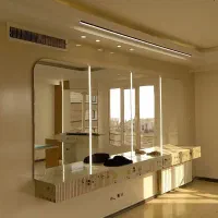 نقاشی ساختمان اجرتی میکروسمنت - رنگ روغنی - اکرلیک|خدمات پیشه و مهارت|کرج, فاز ۳ گوهردشت|دیوار