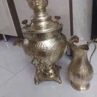 سماور و پارچ مسی