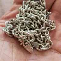 زنجیر نقره دیپلمات گردنبند انگشتر|جواهرات|اصفهان, مسجد مصلی|دیوار