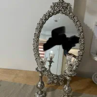 آینه شمعدان برنج