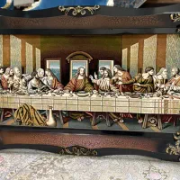 تابلو فرش شام آخر