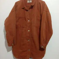 مانتو کتون آجری