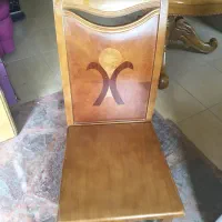 صندلی تمام چوب مالزی وارداتی ۶ عدد