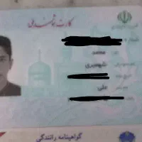 کارت ملی گمشده محمد شهمیری