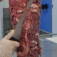 کباب ترکی گوشت و مرغ پانی به صورت رول و پخته