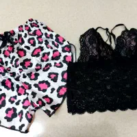 ست گیپور و ساتن تاپ و شورتک|لباس|اصفهان, احمدآباد|دیوار