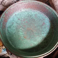 سینی مجمع وتشت مسی قدیمی