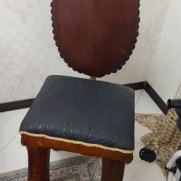 میز ناهار خوری چوبی ۴ نفره(همراه با بازی تخته نر)|میز و صندلی غذاخوری|تهران, تسلیحات|دیوار