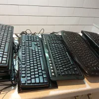 کیبورد فقط ۲۸۰ و مانیتور ۱۷و۱۹مناسب دوربین|قطعات و لوازم جانبی رایانه|کاشان, لتحر|دیوار