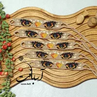 دستبند الفا طرح چشم جغد