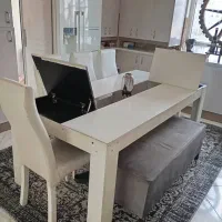 میز غذا خوری|میز و صندلی غذاخوری|اراک, |دیوار