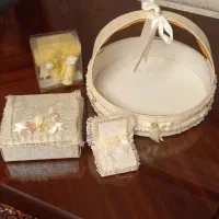 خنچه عقد ( جا حلقه، جا سرویس )