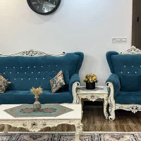 فروش مبل نه نفره|مبلمان خانگی و میز عسلی|لنگرود, |دیوار