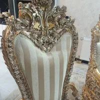 مبل سلطنتی لاکچری با بهترین نوع چوب
