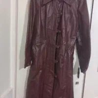 پالتو چرم طبیعی تمیز درحدنو