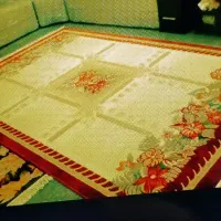 فرشینه / گلیم فرش گل برجسته