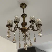 لوستر برنز ۳ شاخه