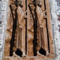 تابلو فرش دست بافت تازه پرداخت شده