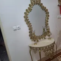 آیینه کنسول و شمعدان|آینه|کرمانشاه, |دیوار