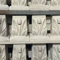 سرستون و پایه ستون های سنگی تراورتن عباس آباد|عمده‌فروشی|ماهدشت, |دیوار