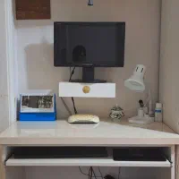 میز تحریر و کتابخانه MDF ورق هایگلاس