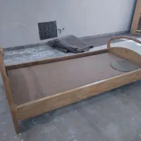 تخت چوب سالم|تخت و سرویس خواب|گنبد کاووس, |دیوار