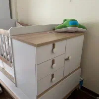 تخت ۴ کاره کودک و نوجوان|تخت و سرویس خواب|مسجد سلیمان, |دیوار