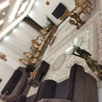 مبلمان سلطنتی ودوسرویس مبل راحتی باهم