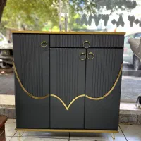 ست آیینه کنسول و جاکفشی و میز تیوی|جاکفشی، کمد، دراور|چهاردانگه (تهران), |دیوار