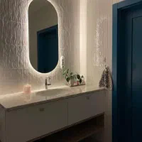 اینه بک لایت نور مخفی چراغدار سرویس بهداشتی