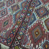 گلیم سوزنی دستبافت|گلیم، جاجیم، گبه|ارومیه, |دیوار