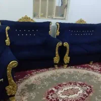 مبل راحتی بهمراه میز جلو مبلی