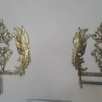 جا دستمال کاغذی برنز جا حوله ای وجا کلیدی برنز