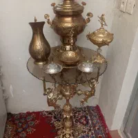 شمعدانی برنزی تزیینی|مجسمه، تندیس، ماکت|زنجان, |دیوار